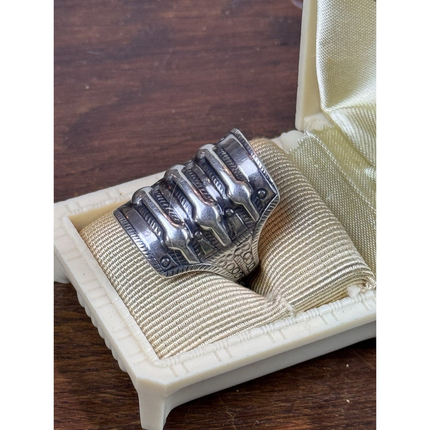 Vintage David Andersen Sterling Silver Ring 7 Norway 925S Copy Org. Year 300