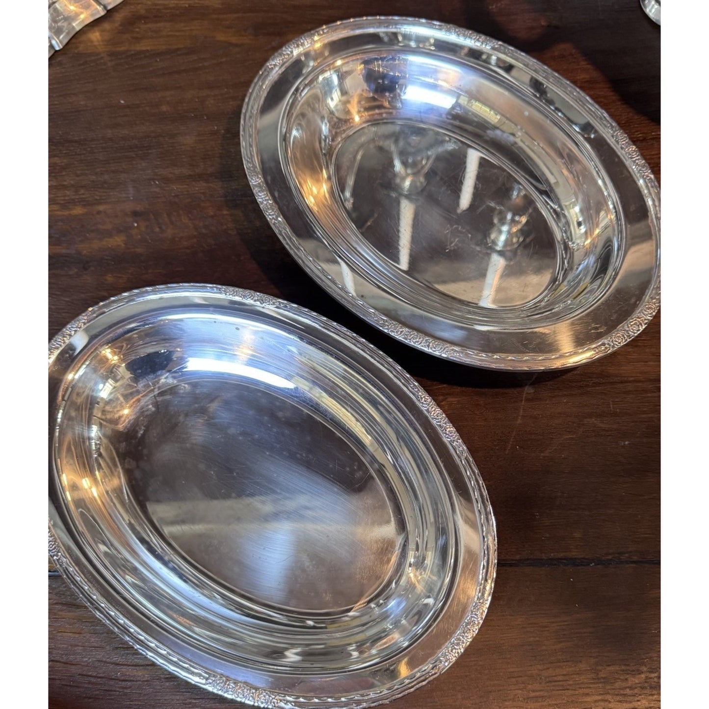 Silverplate Covered Serving Dish International Silver Camille – Oval