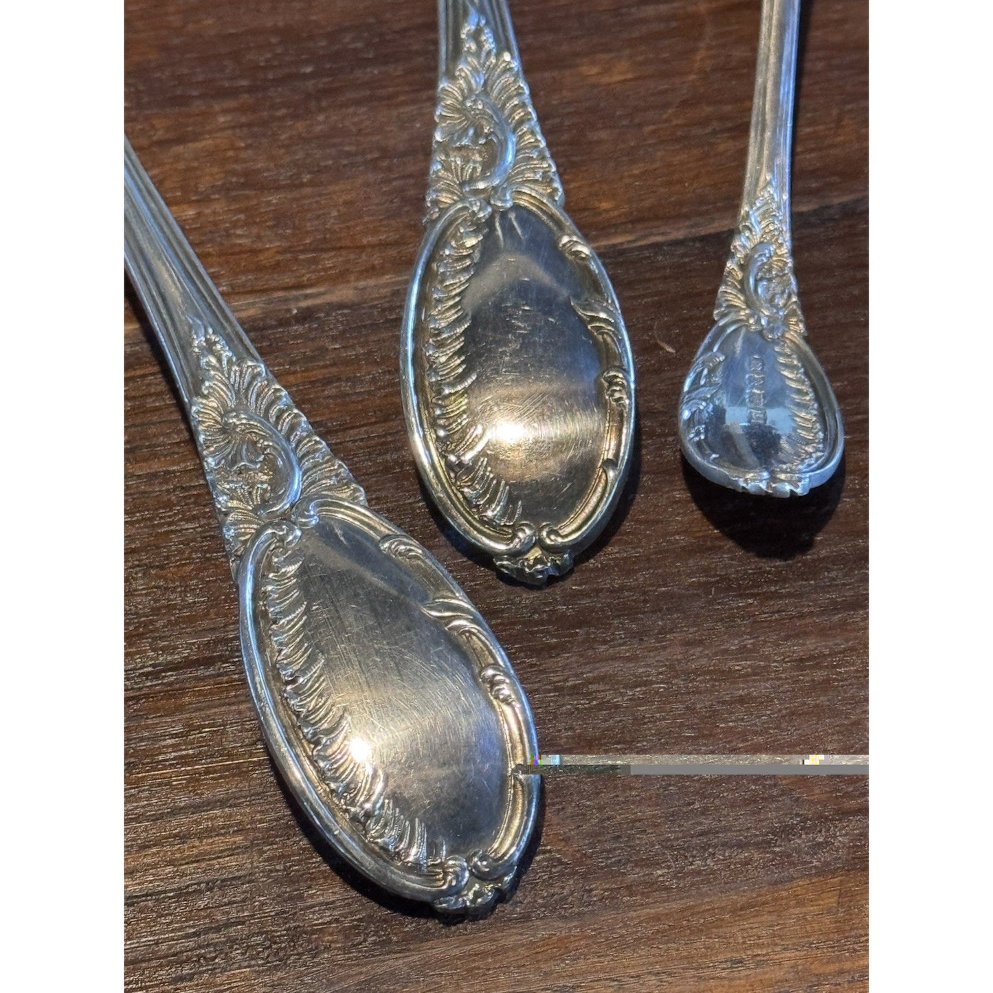 Berry Spoon Set Mappin & Webb Princess Plate Gold Wash Cased Victorian STYLE