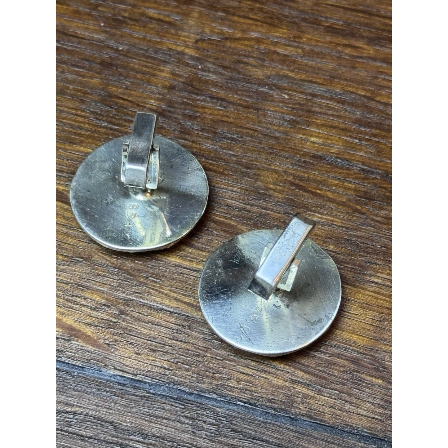 Vintage Sterling Horse Racing Cufflinks Equestrian Kentucky Derby Jockey 30g