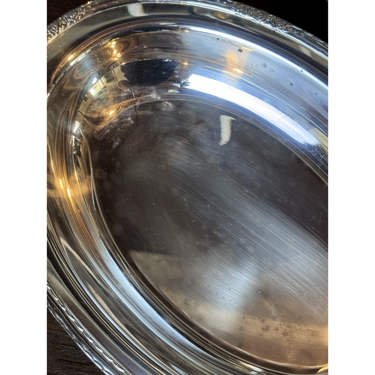 Silverplate Covered Serving Dish International Silver Camille – Oval