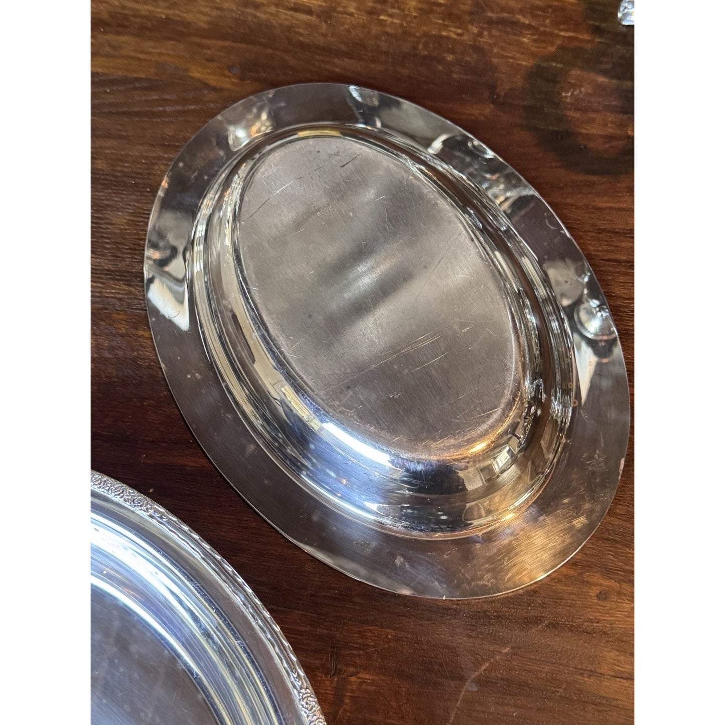 Silverplate Covered Serving Dish International Silver Camille – Oval