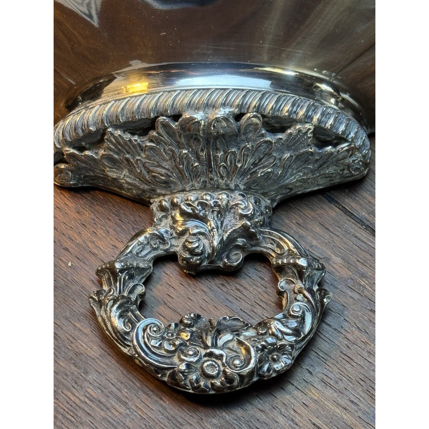 Vintage Silverplate Wall Sconces Pair Converted Sheffield Meat Dome 16”
