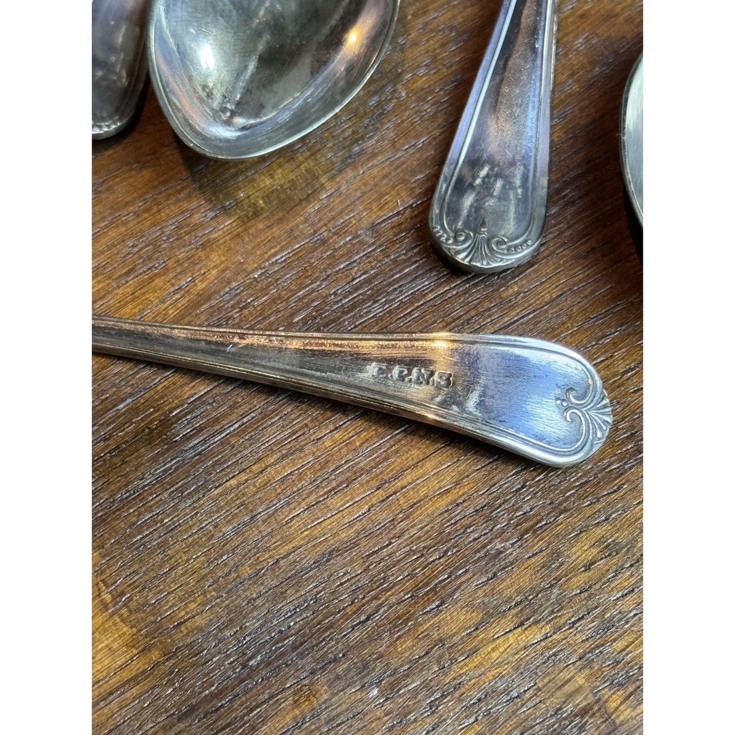 Vintage EPNS Silver Plate Demitasse Spoons in Original Presentation Case