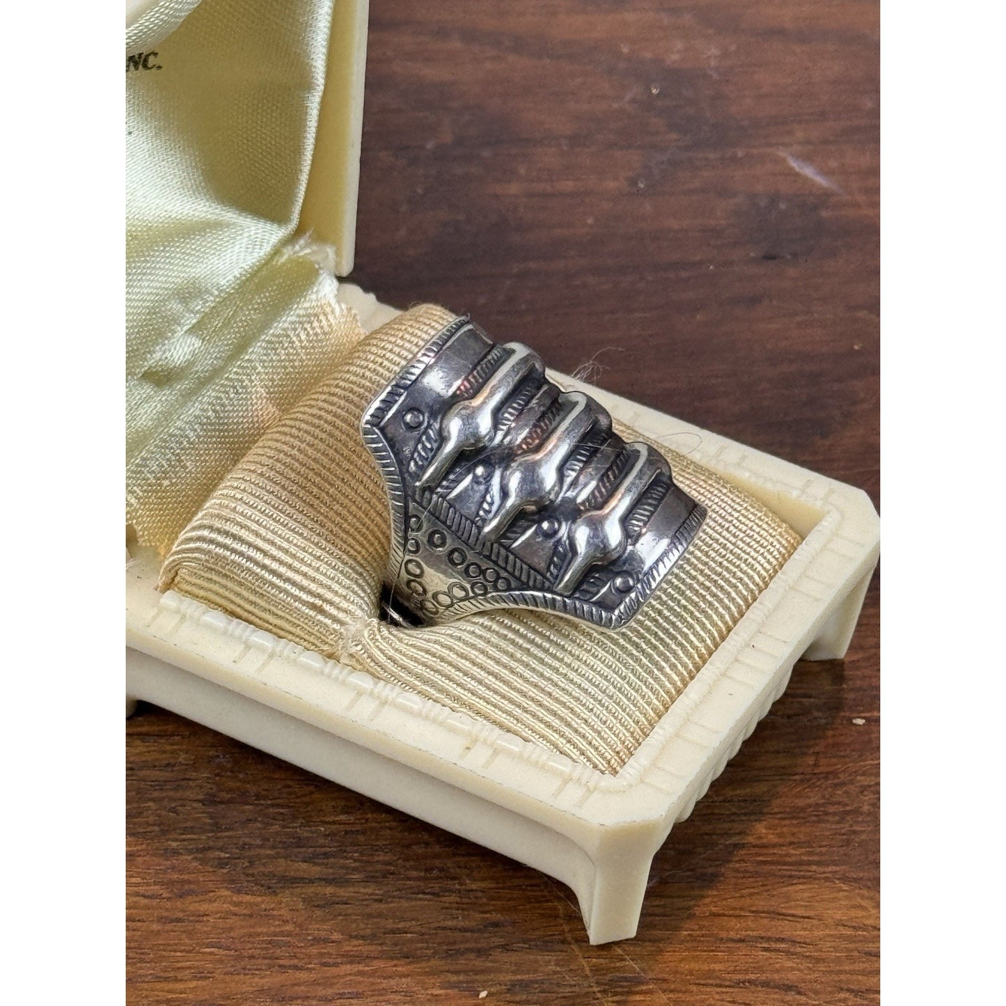 Vintage David Andersen Sterling Silver Ring 7 Norway 925S Copy Org. Year 300