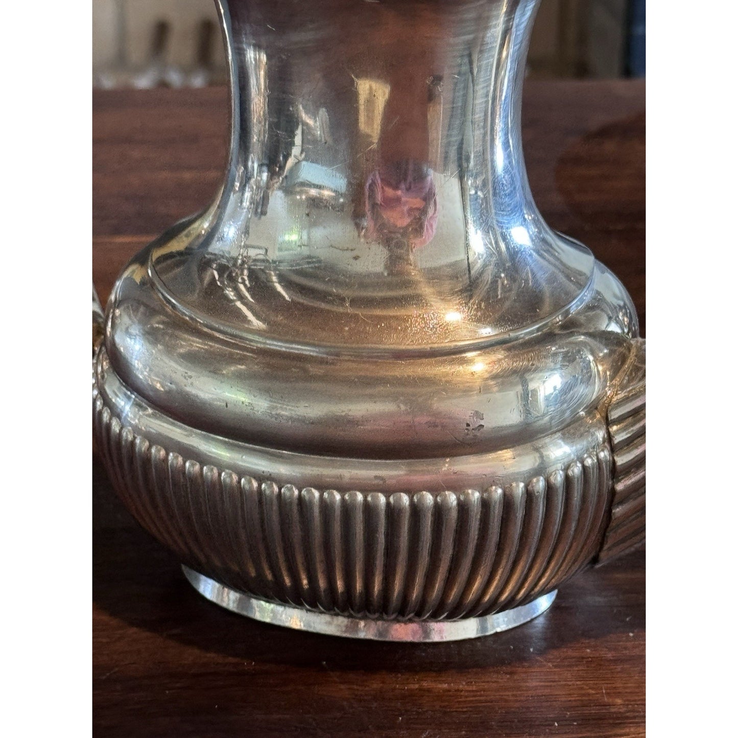 Vintage Silverplate Coffee Pot SHEFFIELD William Hutton & Sons EPBM