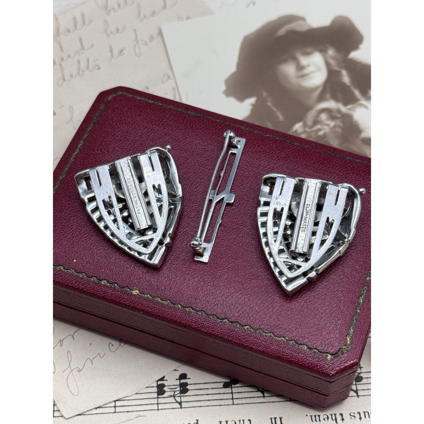 Alfred Philippe Clip-Mates Duette Brooch Pat 2050804 1936 TRIFARI
