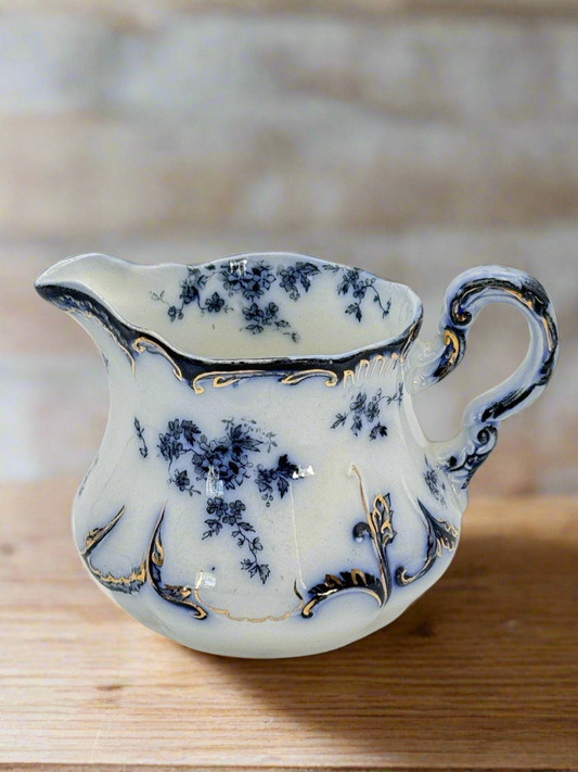 Rare ANTIQUE RIDGWAYS CHINA ENGLAND CHISWICK Creamer