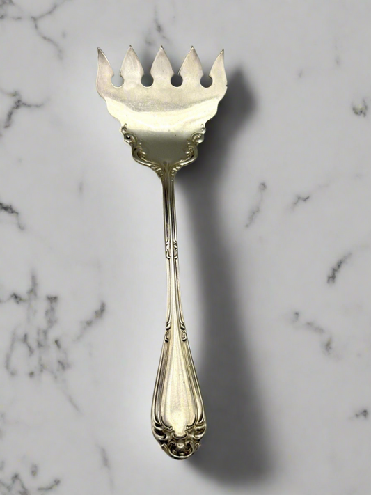 Vintage Silverplate SARDINE Fork Wallace Estate Find