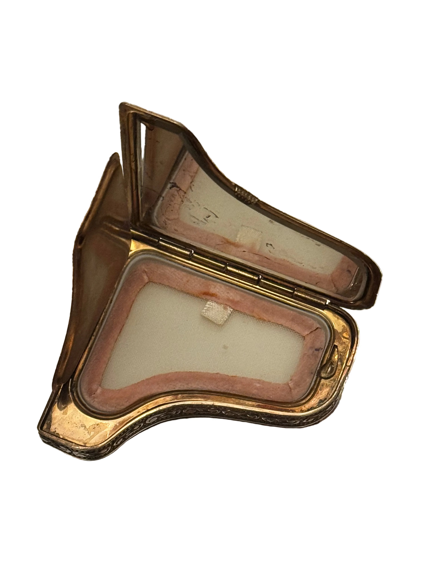 Vintage Pygmalion Compact Piano Powder Box With Legs Made In England