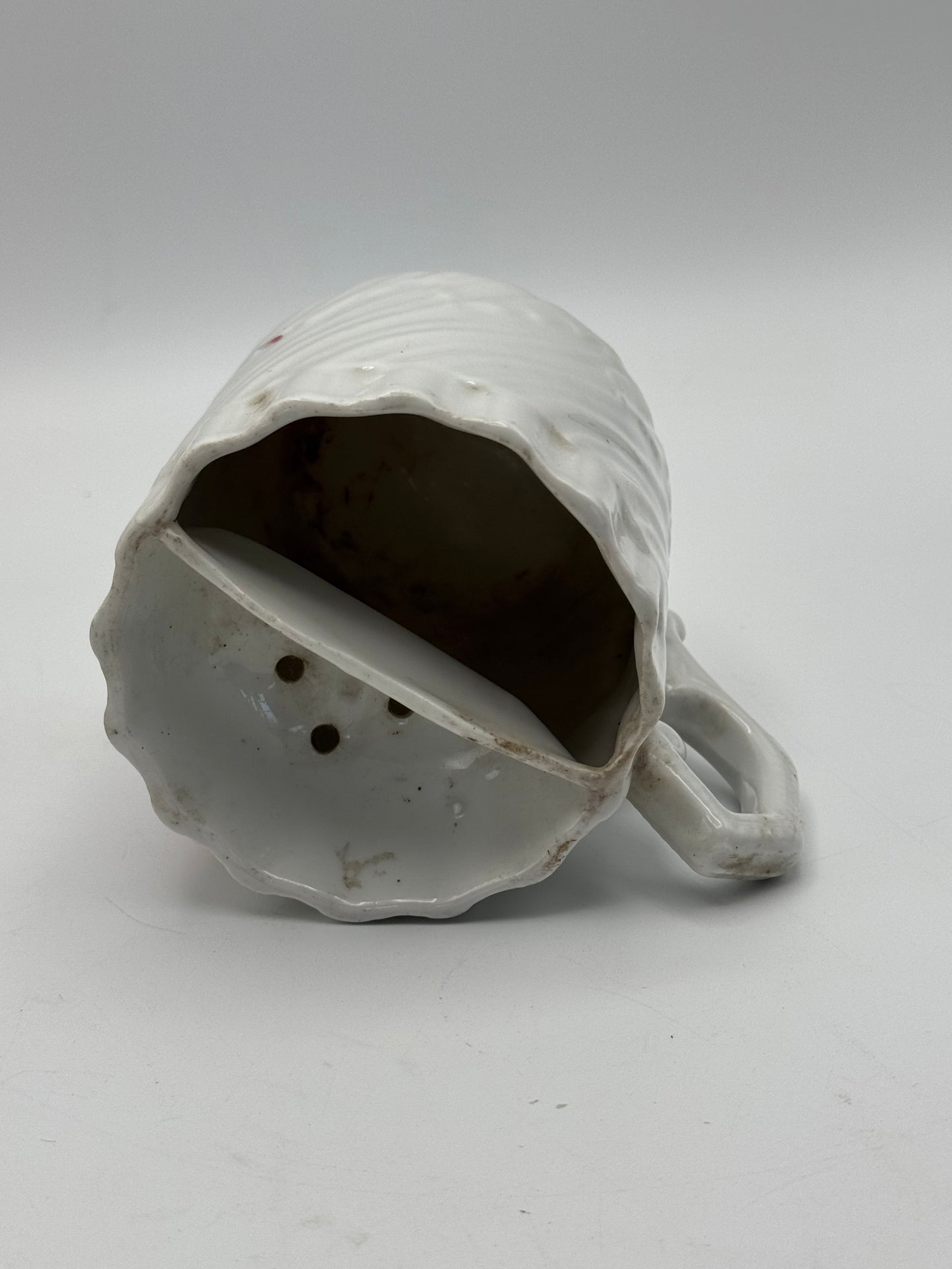 Antique Shaving Mug Floral DESIGN