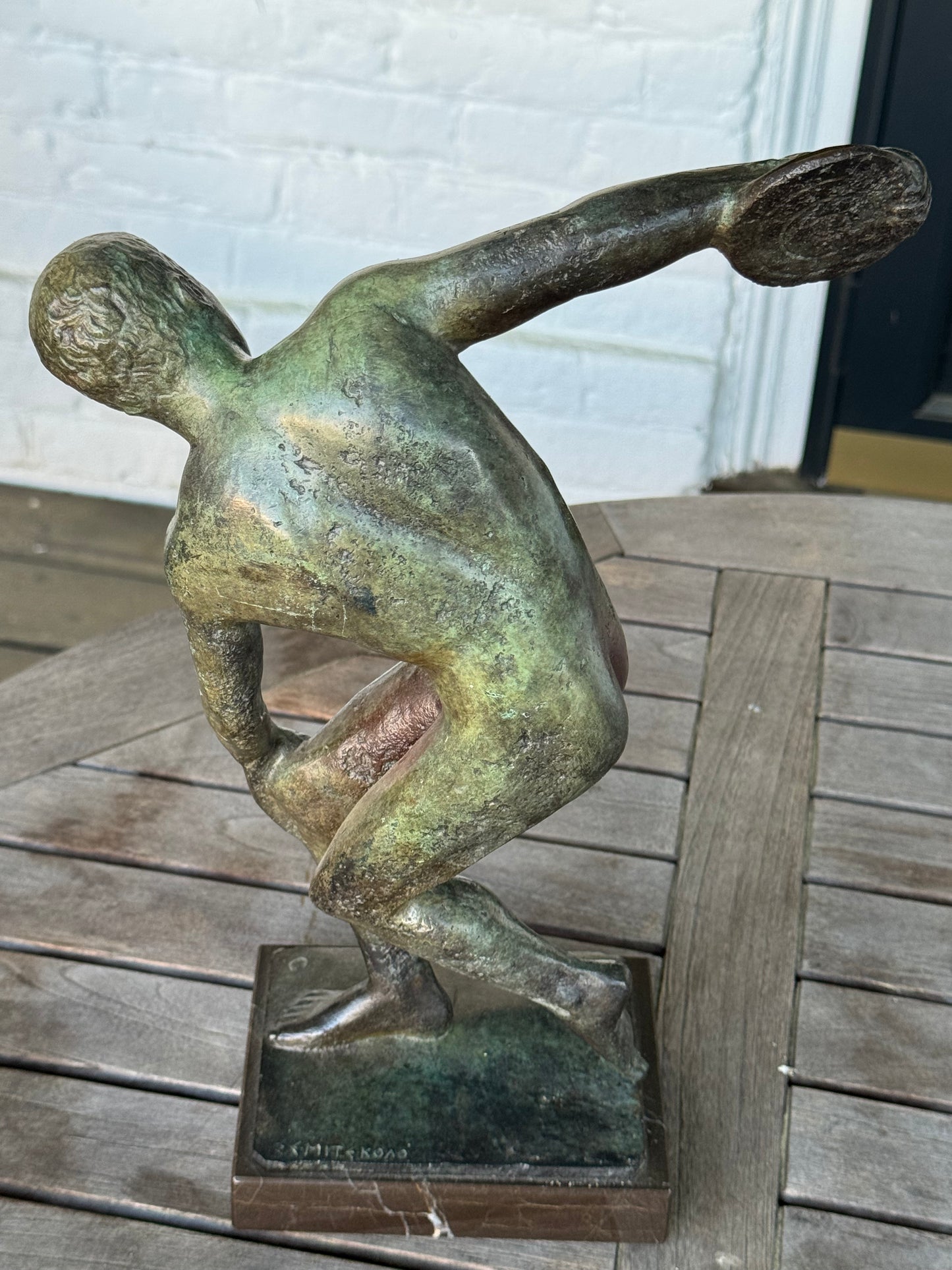 Discobolus of Myron - Discus Thrower - Ancient Greek Olympic Games - Bronze Reproduction