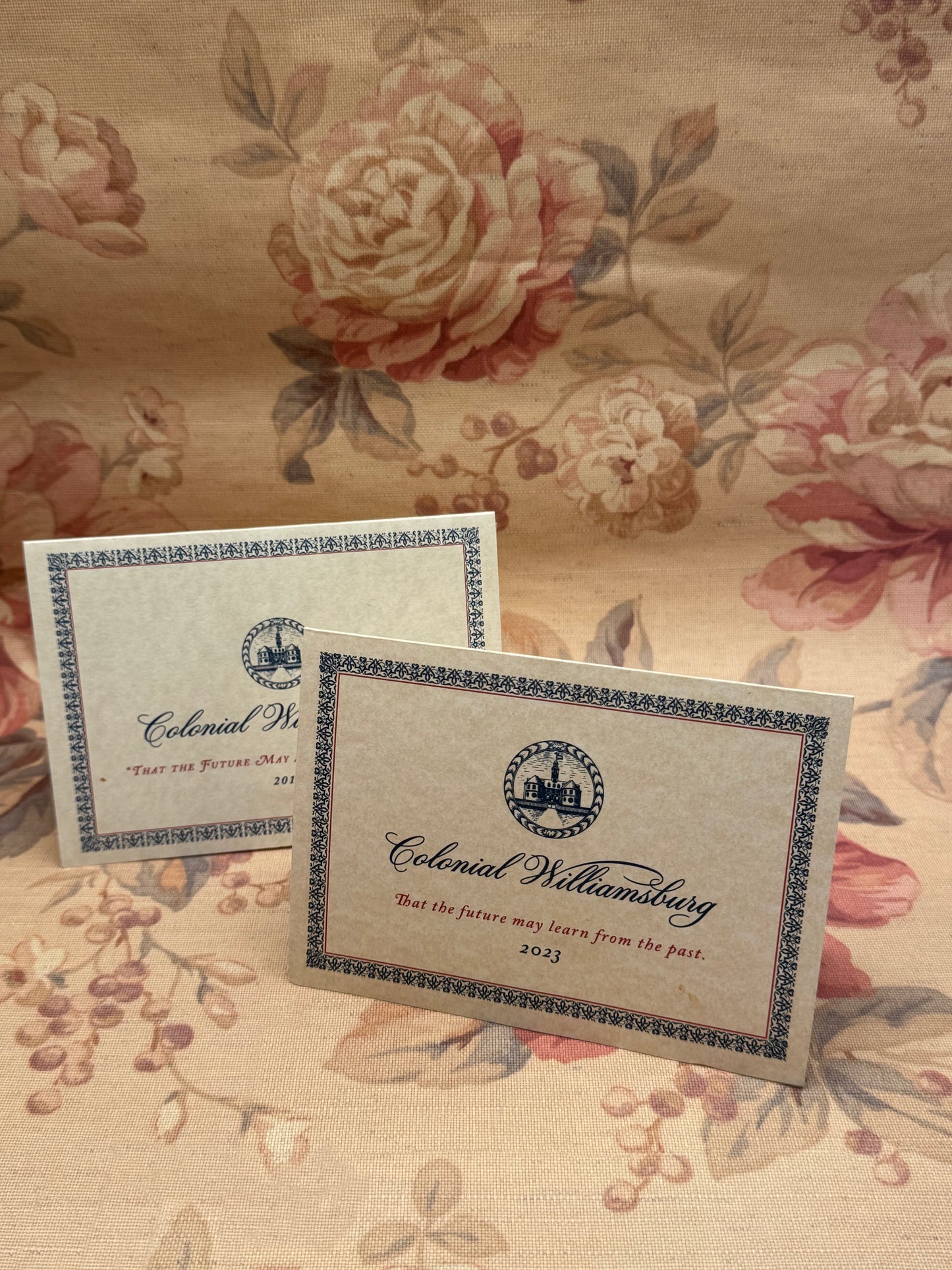 Colonial Williamsburg Annual Christmas Ornaments – Bray School & Draft Horse (Set of 2)