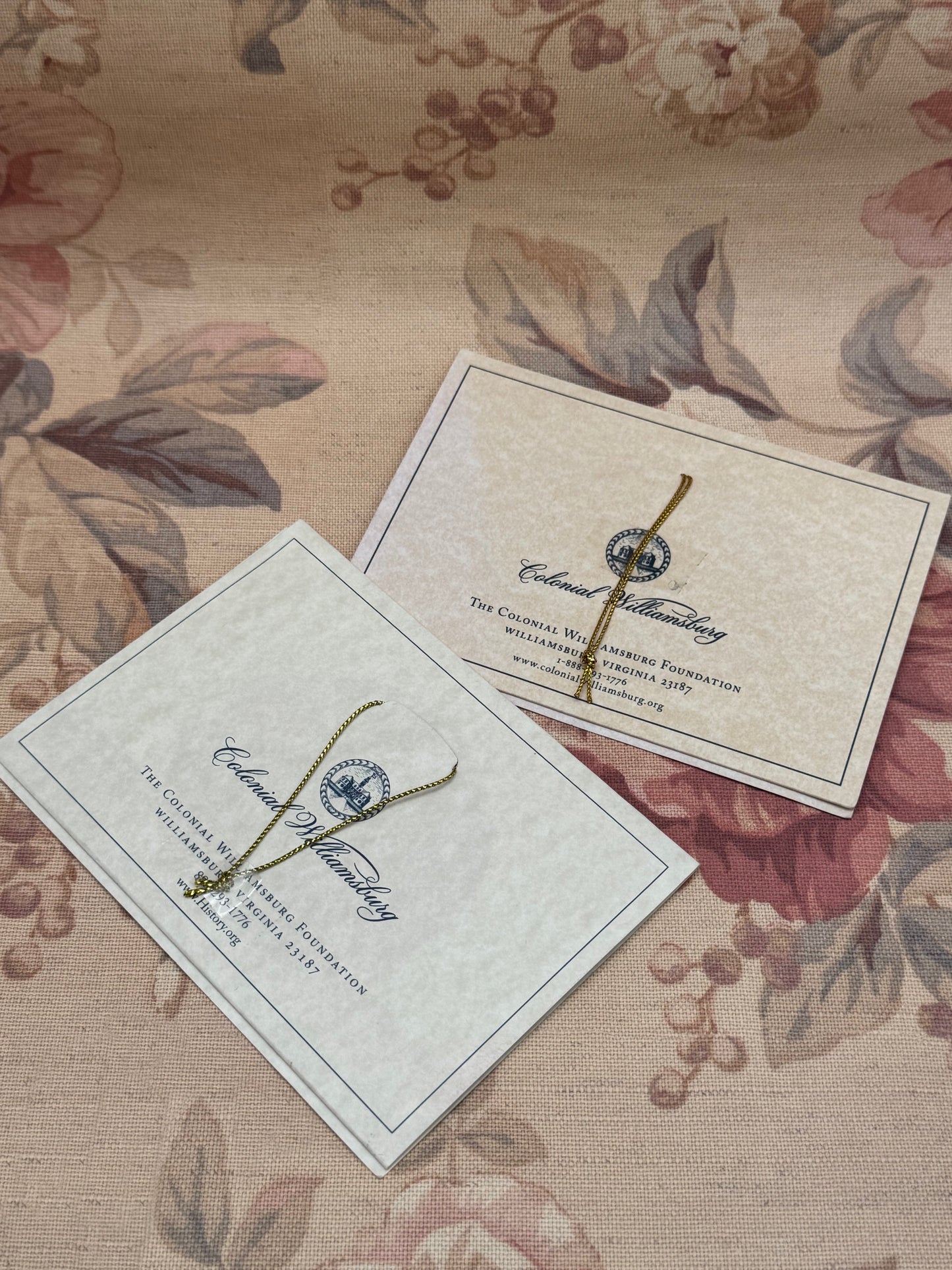 Colonial Williamsburg Annual Christmas Ornaments – Bray School & Draft Horse (Set of 2)