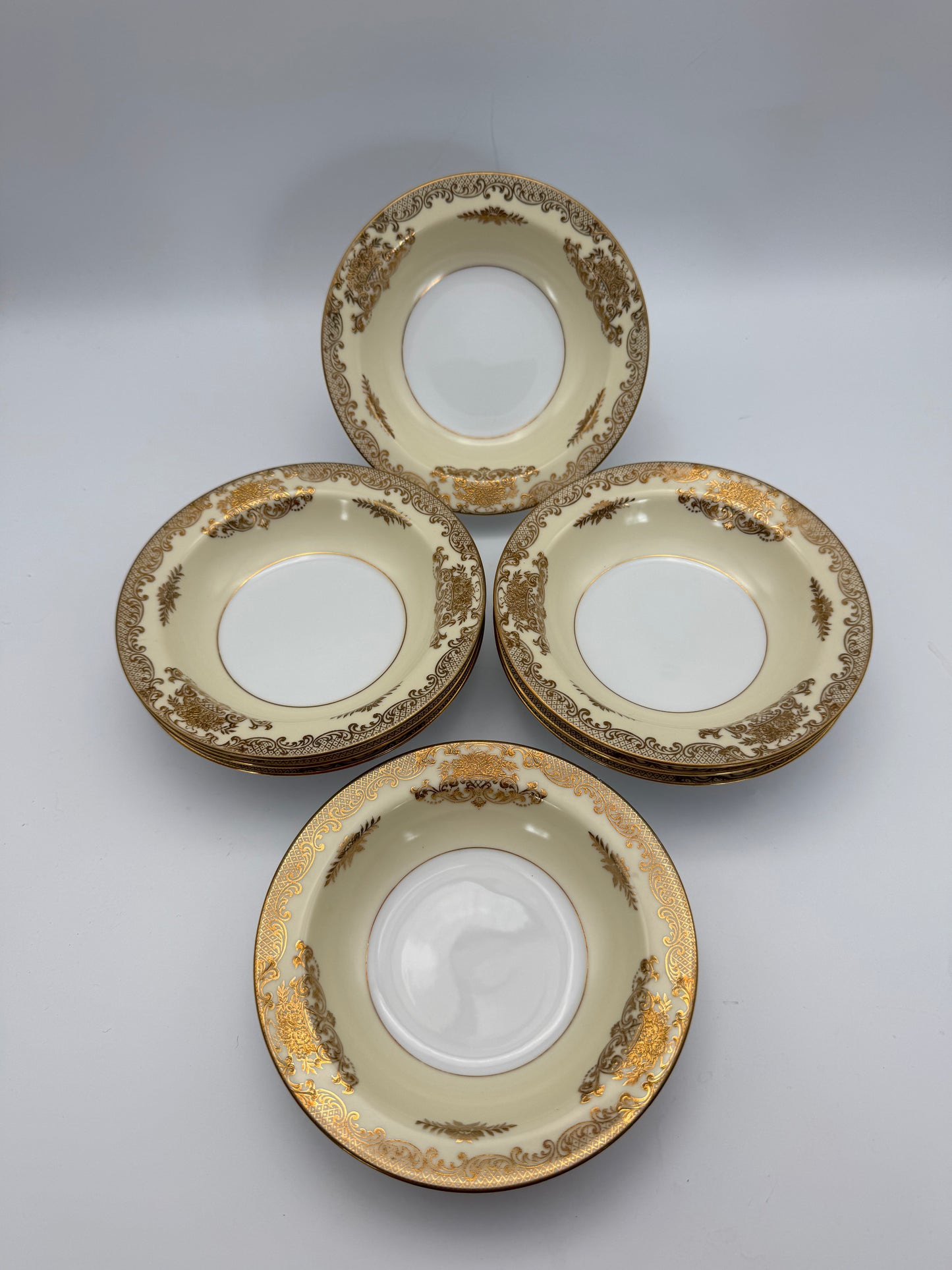 Set of 8 NORITAKE “Mayfield” Fruit Bowls