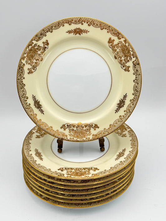 Set of 8 Noritake “Mayfield” Bread & Butter Plates 6.25”d ESTATE FIND