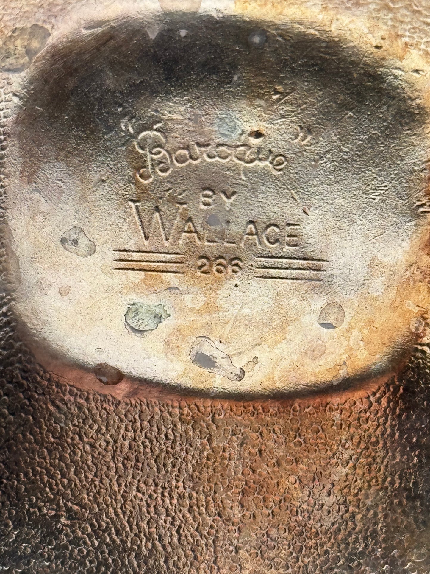 Pair Wallace Silverplate Candlesticks 10” Ornate Baroque Vintage OLD Substantial QUALITY