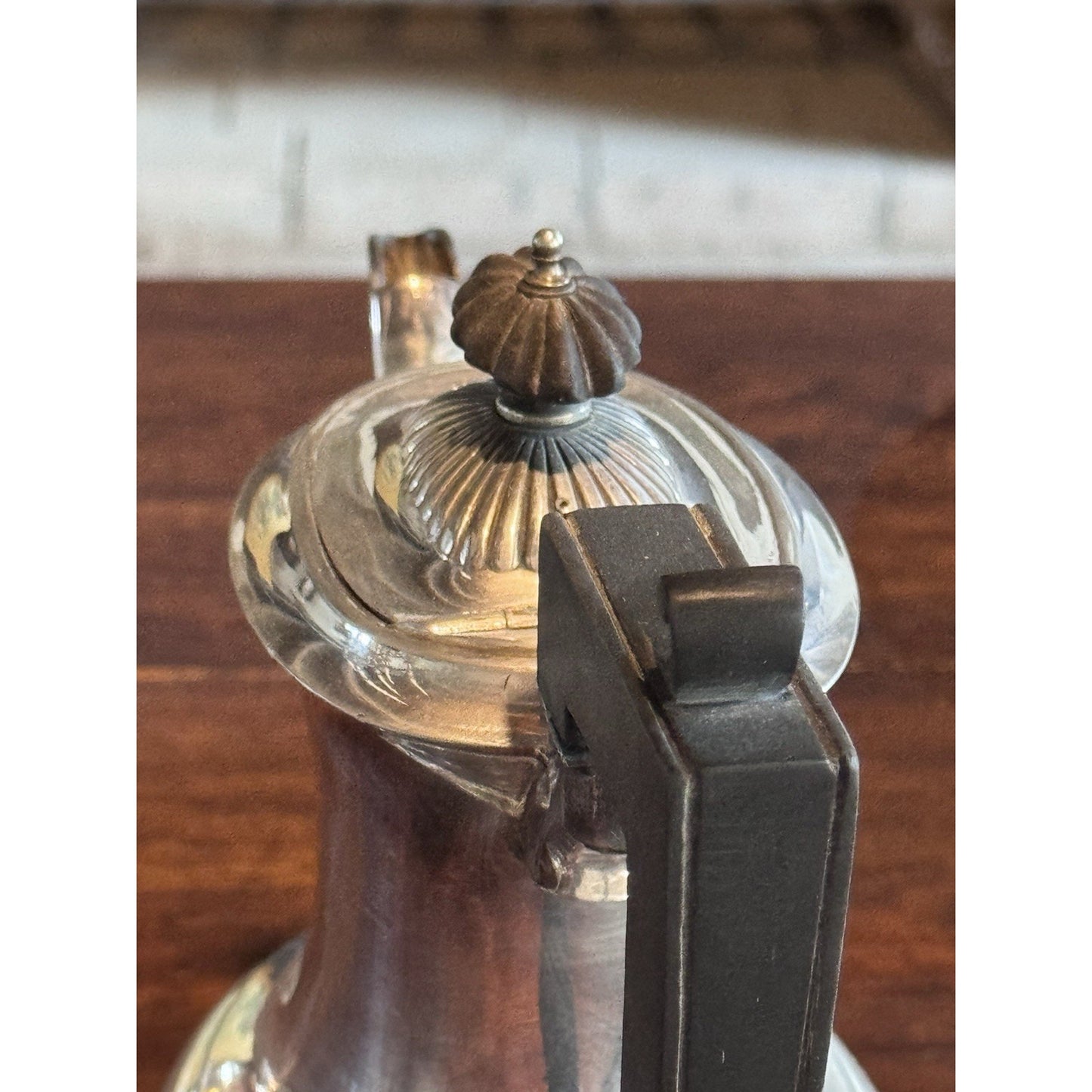 Vintage Silverplate Coffee Pot SHEFFIELD William Hutton & Sons EPBM