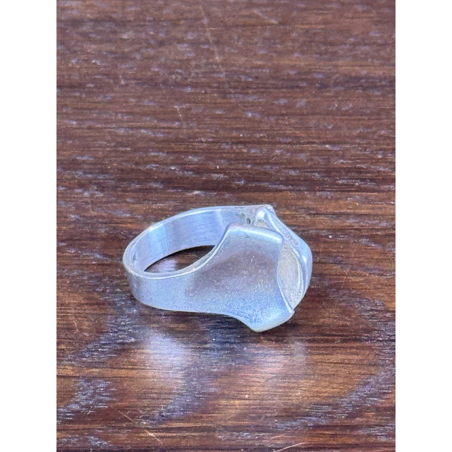 Vintage Lapponia Finland 925 Sterling Silver Modernist Ring Size 7