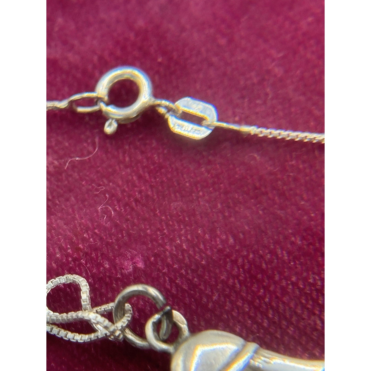 Egyptian Lotus Pendant Necklace Sterling Silver Delicate Chain 18”