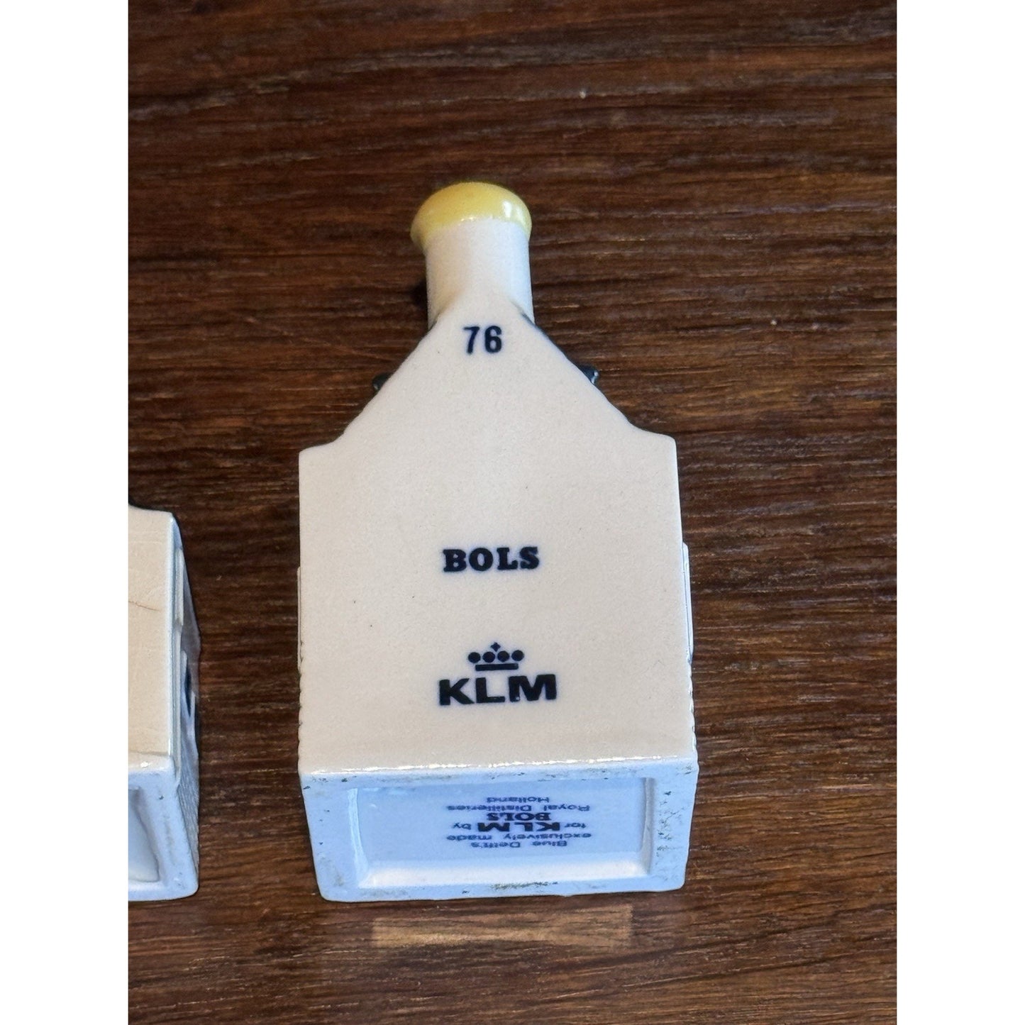 Set 3 KLM Delft Blue Dutch Houses #68 #73 #76 EMPTY Sealed Miniature READ‼️