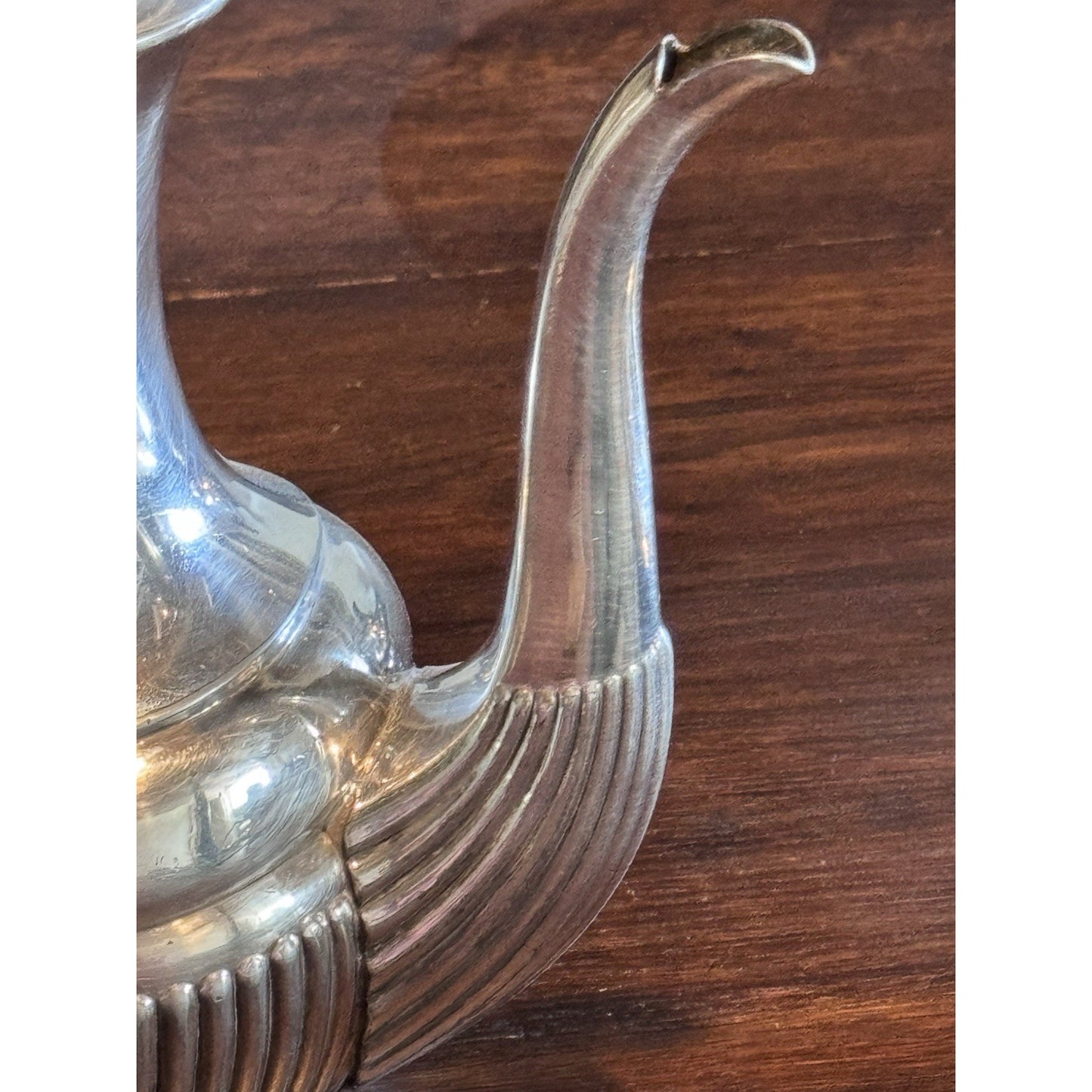 Vintage Silverplate Coffee Pot SHEFFIELD William Hutton & Sons EPBM
