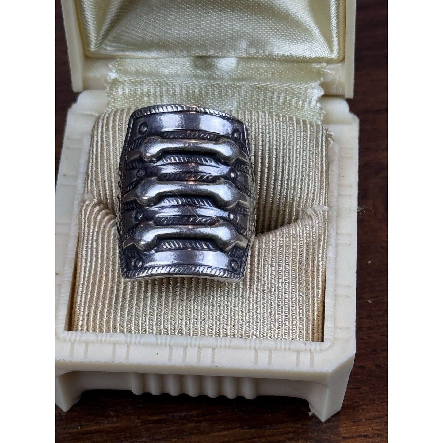 Vintage David Andersen Sterling Silver Ring 7 Norway 925S Copy Org. Year 300