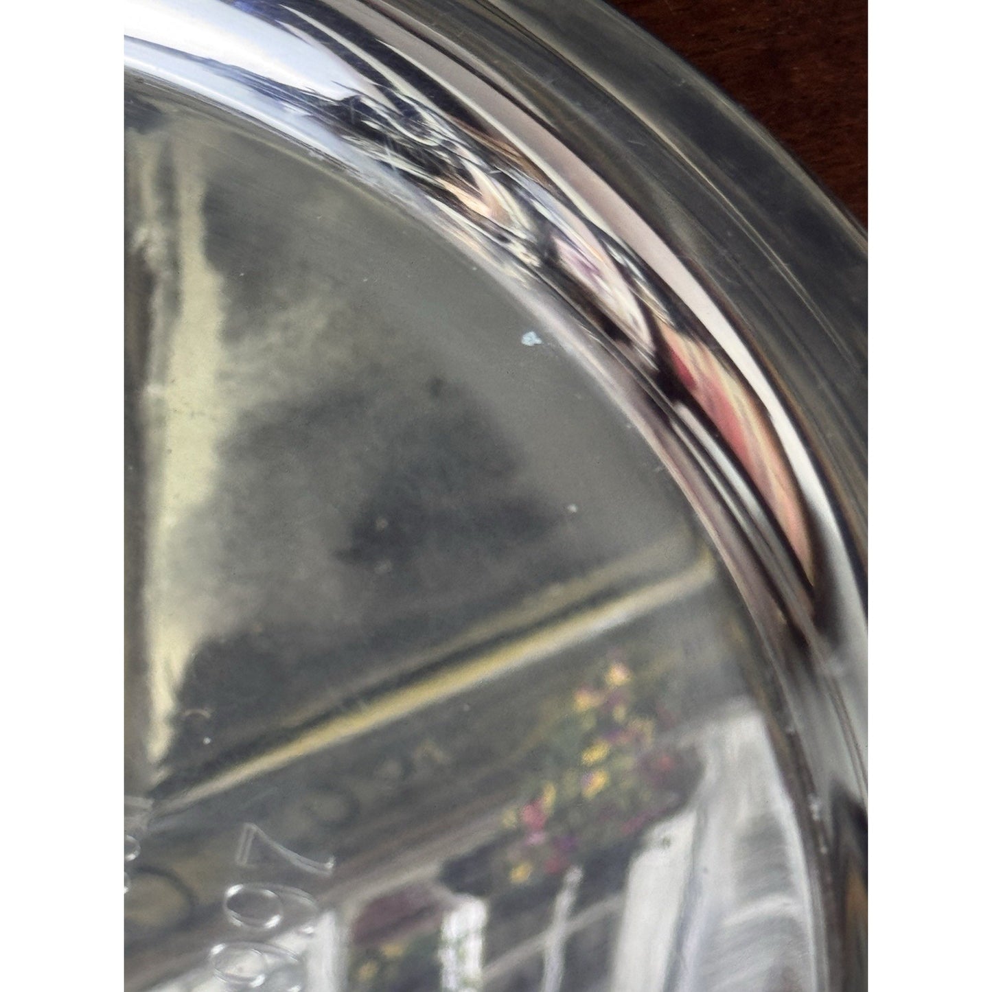 Silverplate Tray Leonard 12” Virginia Tech Dr Daniel Ludwig Presentation 1997