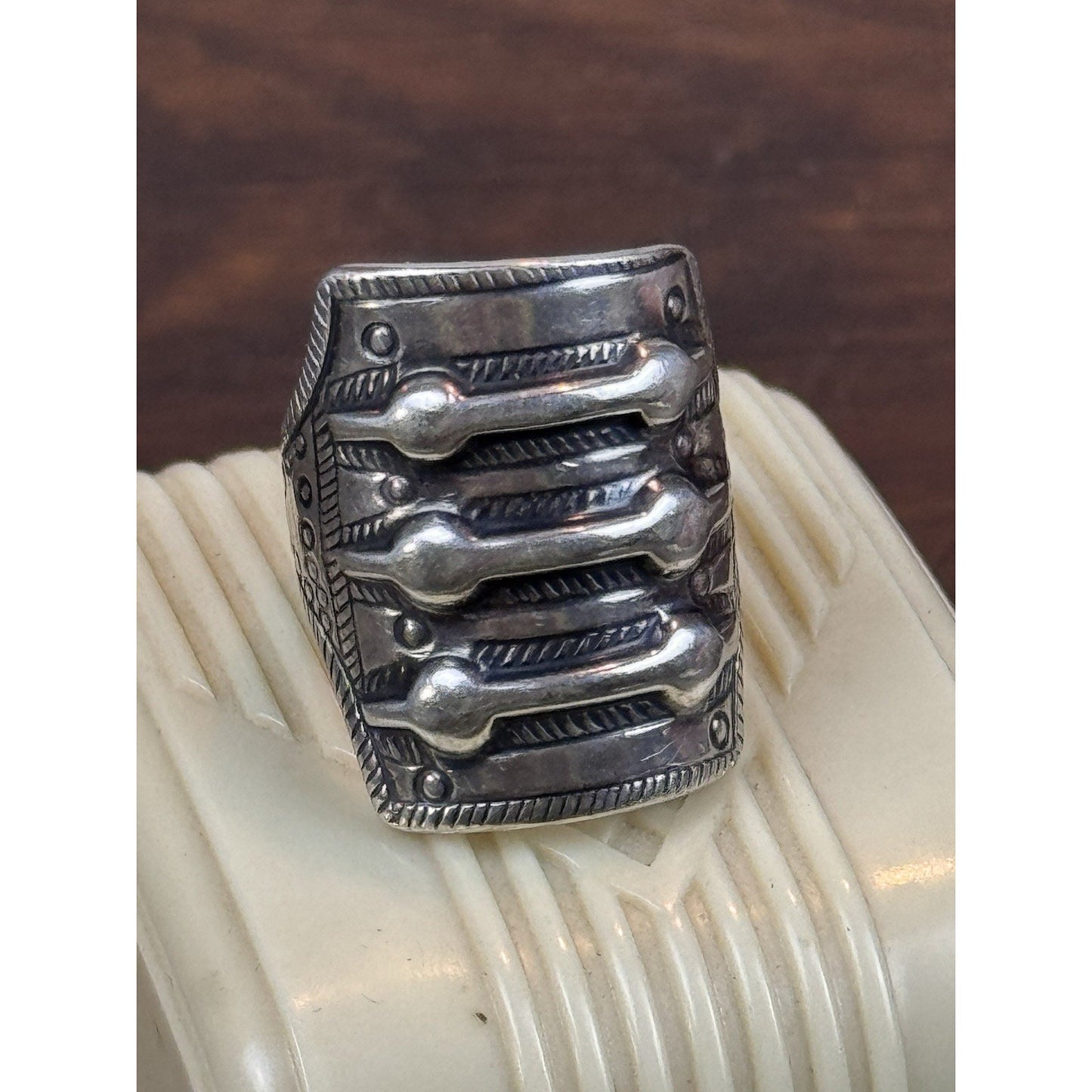 Vintage David Andersen Sterling Silver Ring 7 Norway 925S Copy Org. Year 300