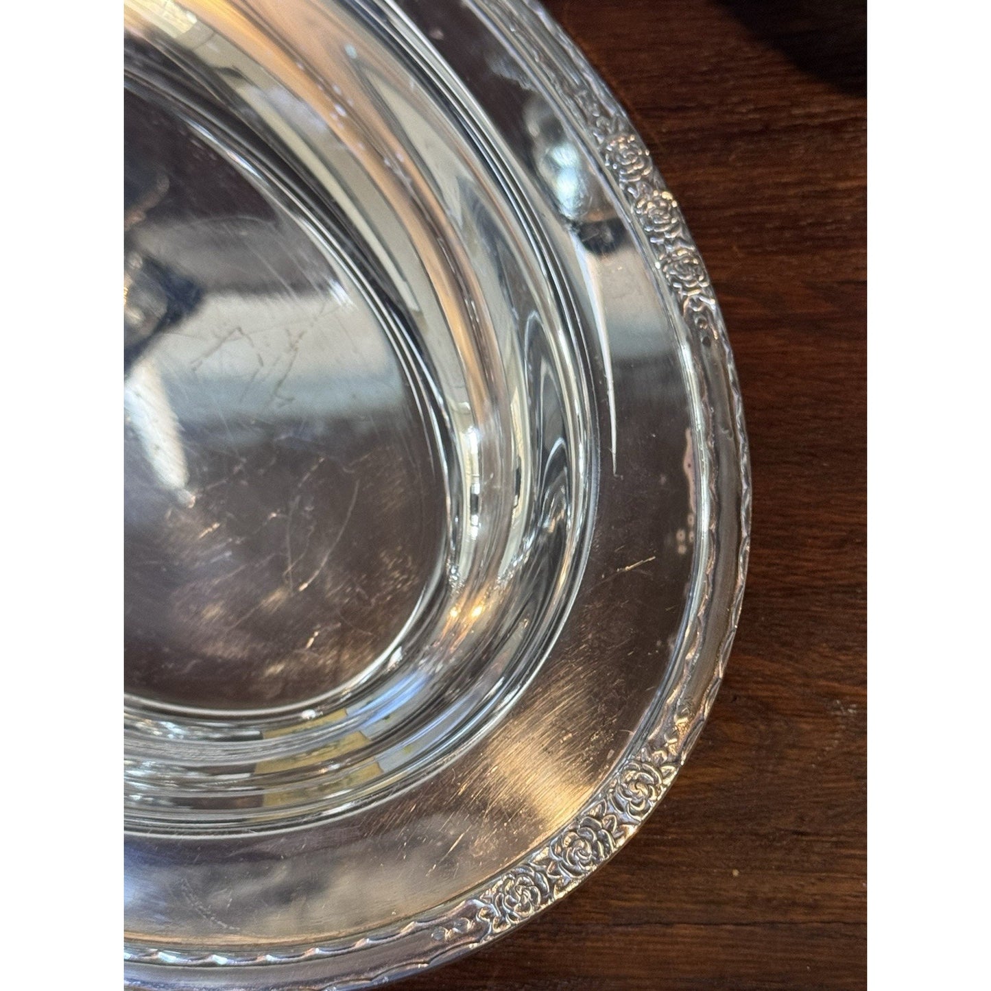 Silverplate Covered Serving Dish International Silver Camille – Oval