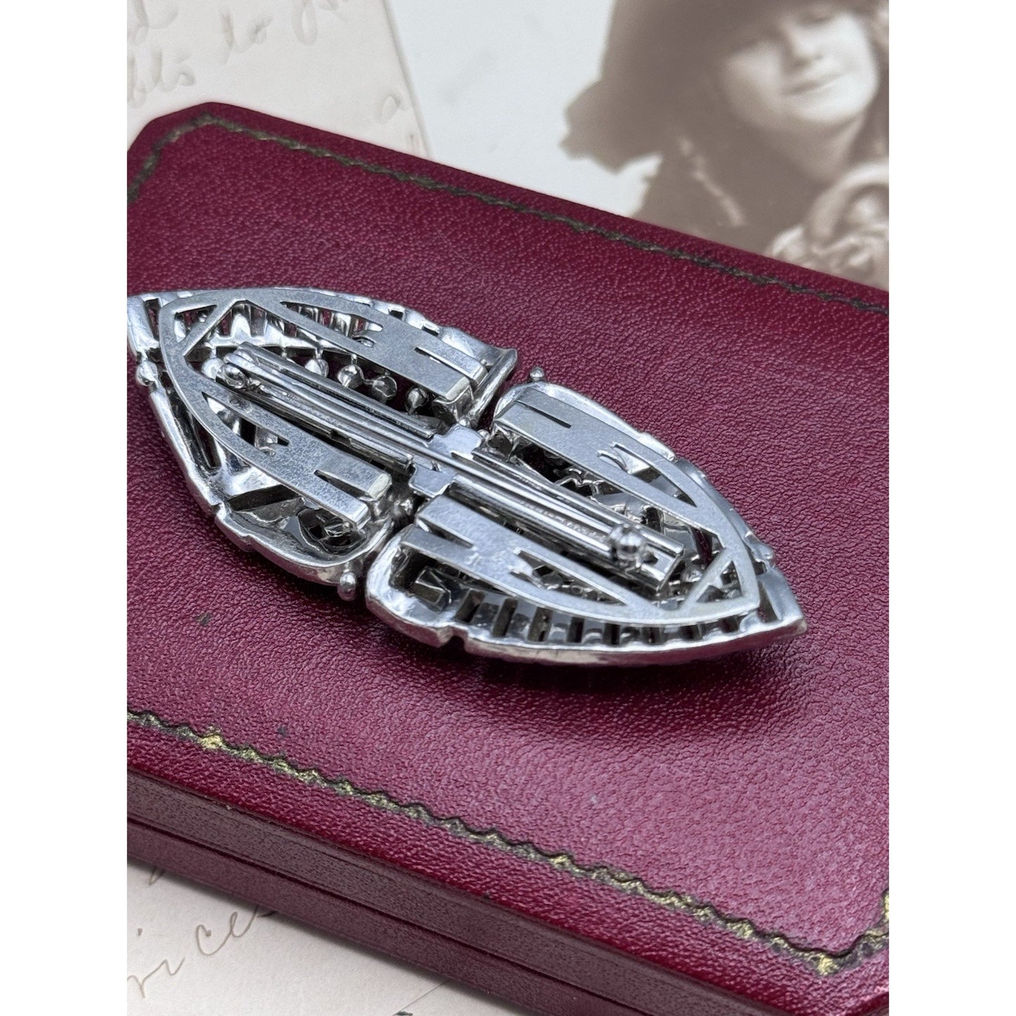 Alfred Philippe Clip-Mates Duette Brooch Pat 2050804 1936 TRIFARI