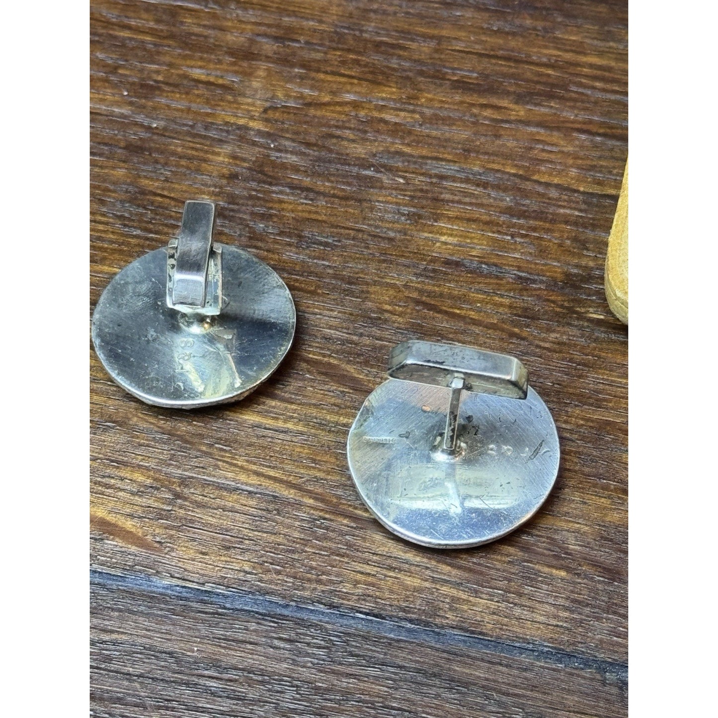 Vintage Sterling Horse Racing Cufflinks Equestrian Kentucky Derby Jockey 30g